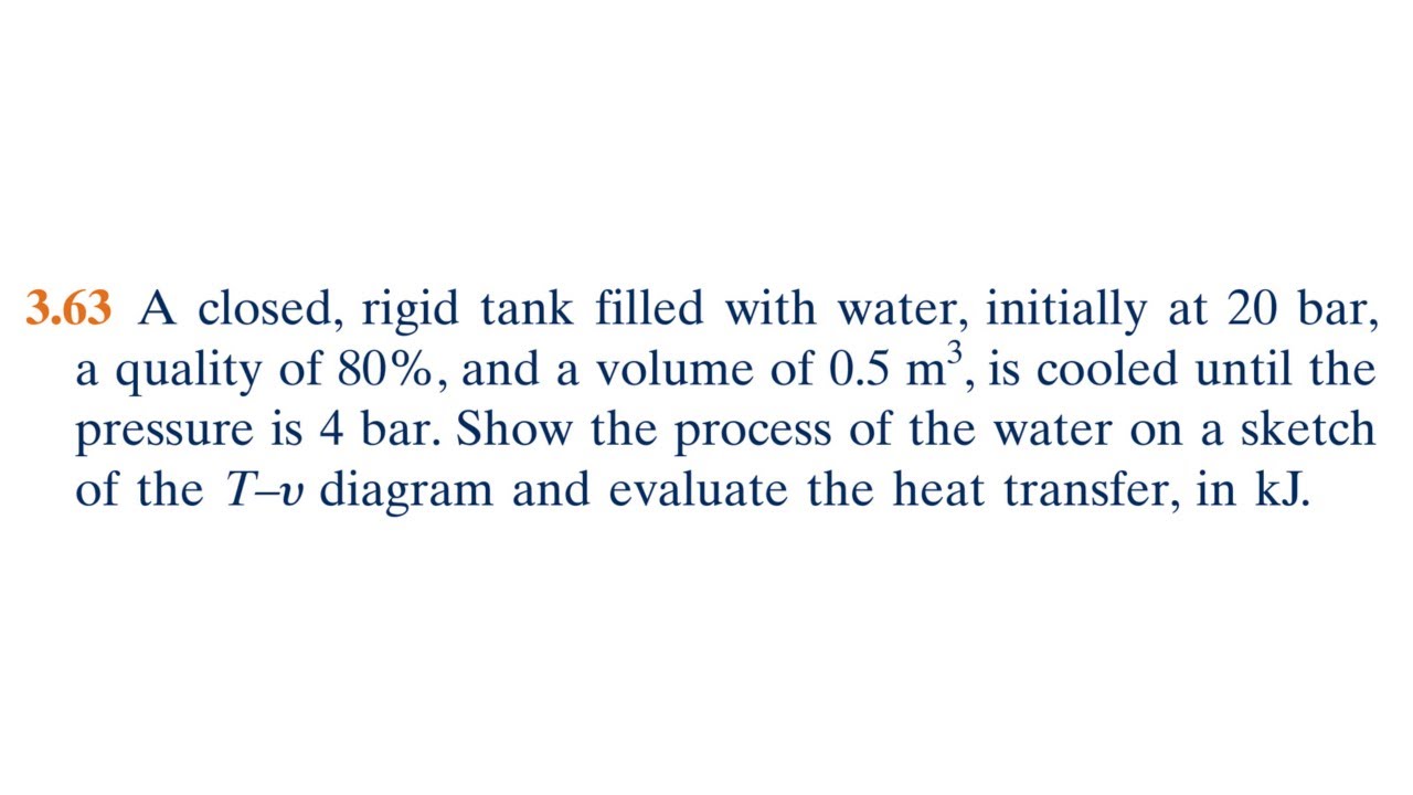 3-63-a-closed-rigid-tank-filled-with-water-initially-at-20-bar-a
