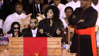 Cece Winans Whitney Houston's Funeral