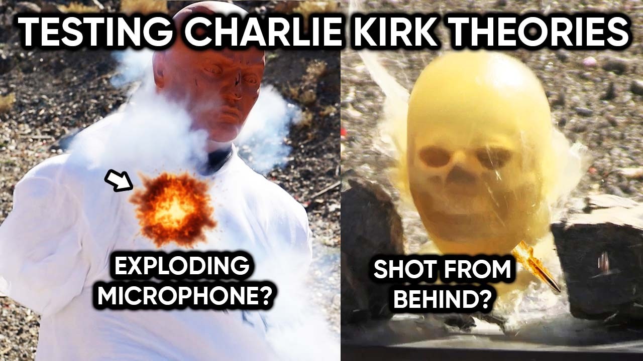 Camron Vance Conducts Ballistics Tests on the Charlie Kirk Assassination Theories and Evidence