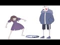 Aliza dance 3 minutes   horrortale animation