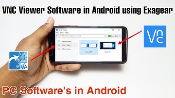 How to Install & Run VNC Viewer Software in Android Phone Using Exagear Windows Emulator