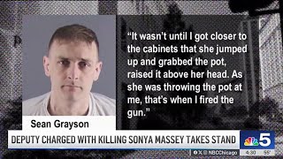 Former deputy charged with killing Sonya Massey takes stand