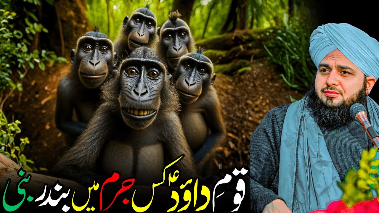 Qaum-e-Dawood (AS) Kis Jurm Mein Bandar Bana Di Gayi? | Qurani Waqia | Ajmal Raza Qadri