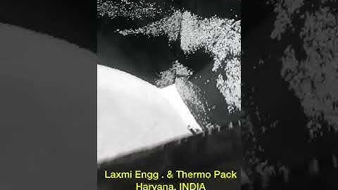 EPS Continuous Pre Expander Machine / Thermocol Pre Forming Machine