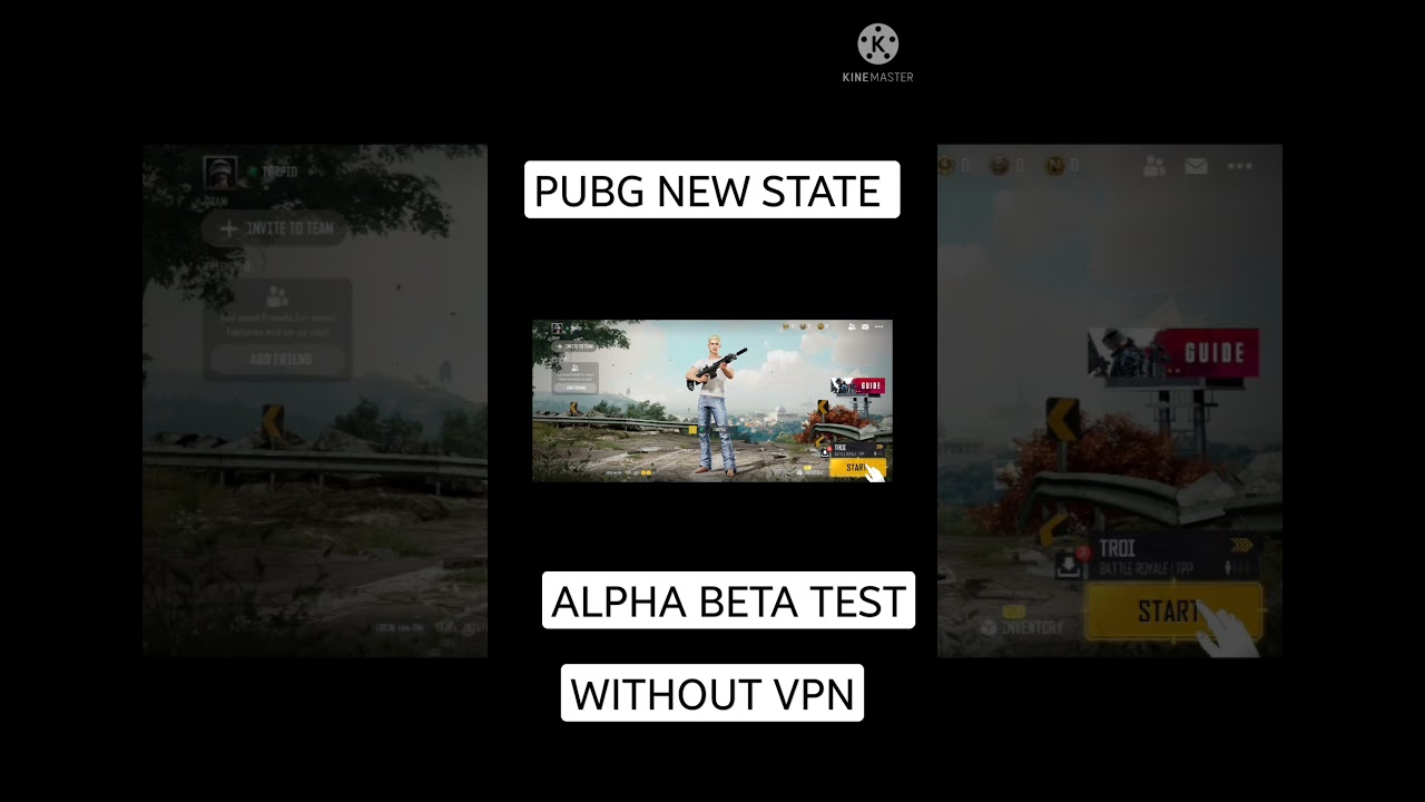 PUBG NEW STATE - Alpha Beta Test(First look) 