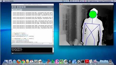 Kinect: Processing with SimpleOpenNI: CircleHead