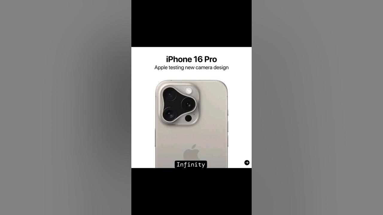 IPhone 16 new camera design, apple 😱shorts YouTube