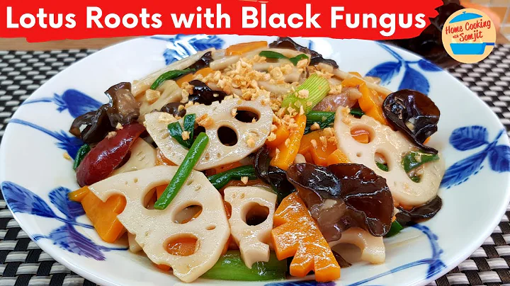Premium Stir Fried Lotus Roots with Black Fungus Recipe - DayDayNews