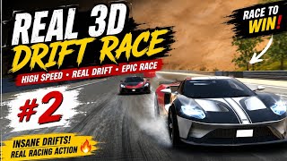 REAL 3D DRIFT RACE 🔥 INSANE CAR DRIFTING | High Speed Racing Gameplay #2 screenshot 1