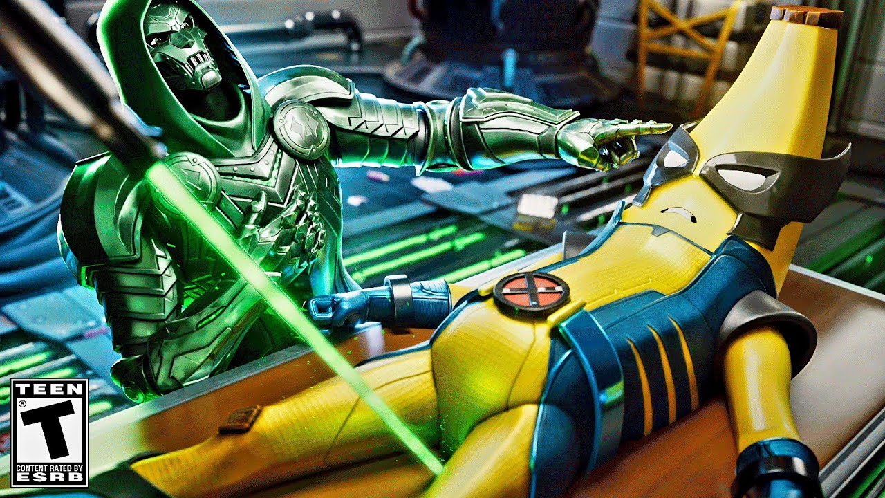 Peelverine VS Doctor Doom - Heroes Fight for Life.. Fortnite X-Men