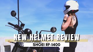 New Helmet Review SHOEI RF-1400