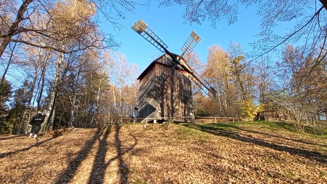 Větrný mlýn ve Valašské dědině v Rožnově p.R. | KRÁSY BESKYD (reupload)