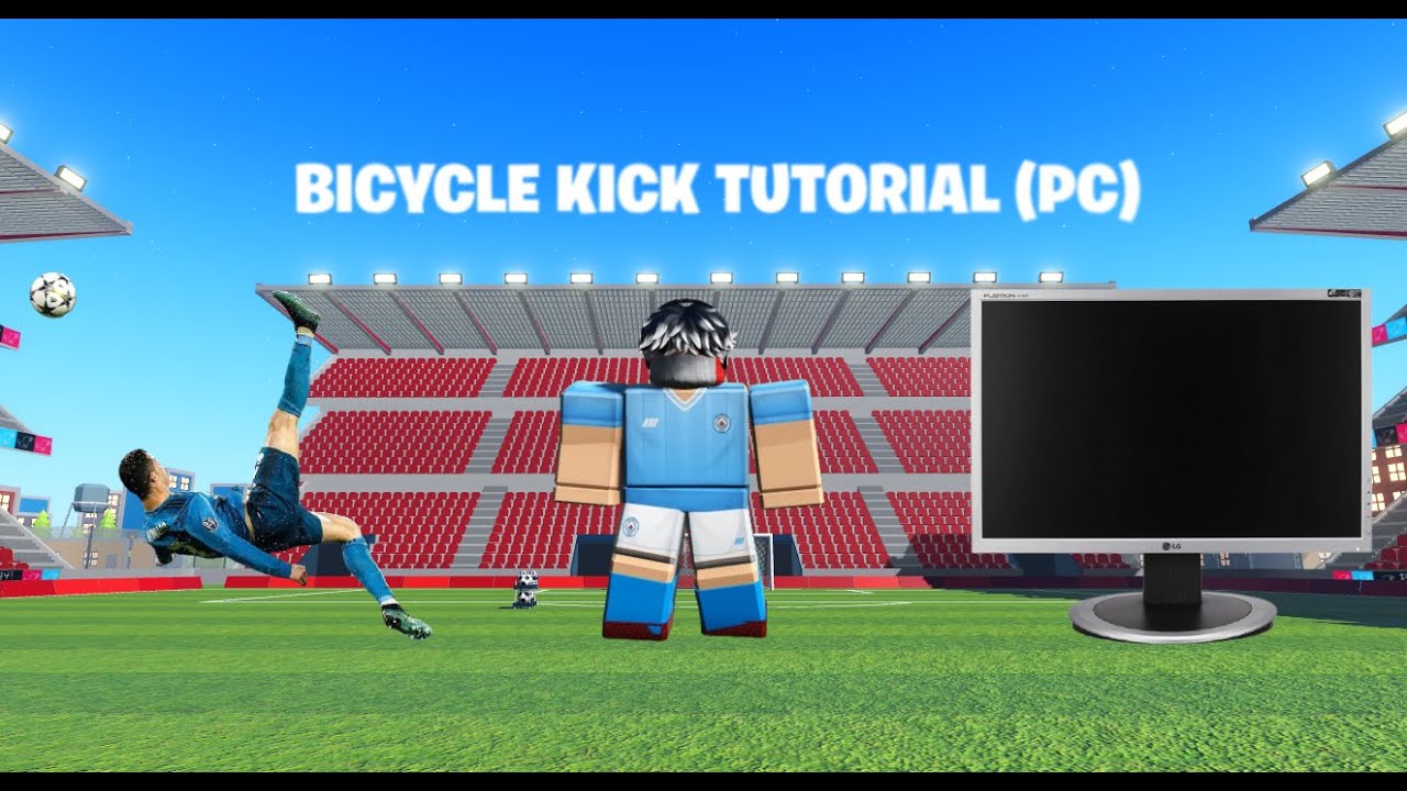 TUTORIAL ON BICYCLE KICK ON PC SUPER LEAGUE SOCCER 