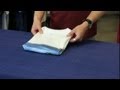 How to Fold T-Shirts Nicely : T-Shirt Design Tips
