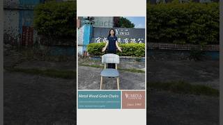 🪑 Full Welding Metal Wood Grain Chairs – 2.0mm Alu, 10‑Yr Warranty | Yumeya