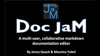 CSCC09 Final Project - Project JaM