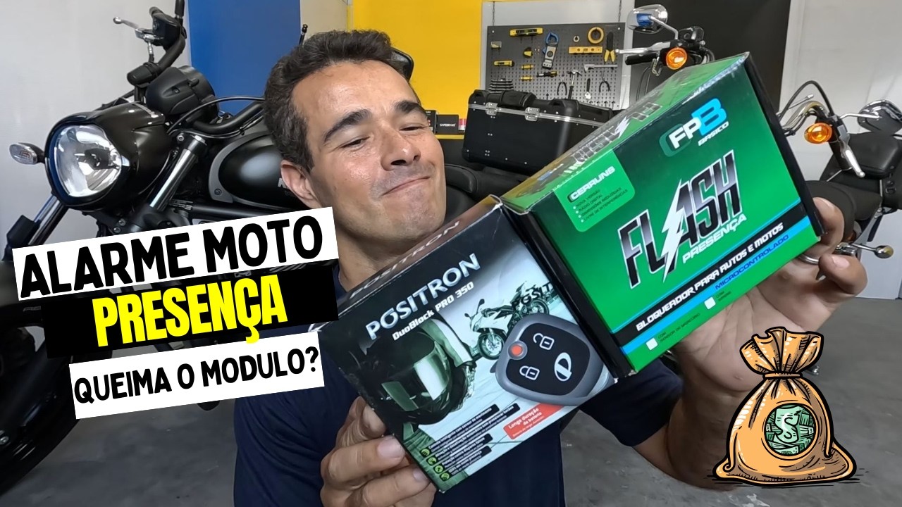 ALARME POR PRESENÇA CERRUNS OU POSITRON DANIFICA A MOTO?