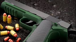 M1911 New Style Toy Gun Soft Clip Pistol #unboxing screenshot 4