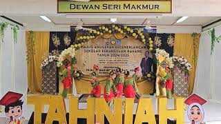 Persembahan Tarian Inang Majlis Anugerah Kecemerlangan Sk Rahang Tahun 20242025