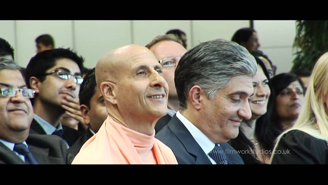 Radhanath Swami in HSBC London,UK