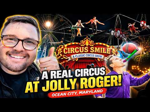 This Classic Circus Show Still Exists?! Jolly Roger Ocean City Maryland