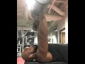 125 dumbbell chest press FITNESS