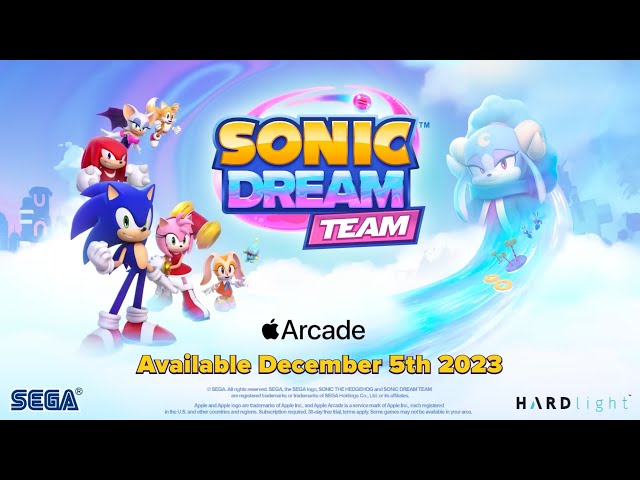 Sonic Dream Team chega em dezembro no Apple Arcade