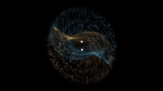 What happens when 24,00 stars interact under nothing but gravity