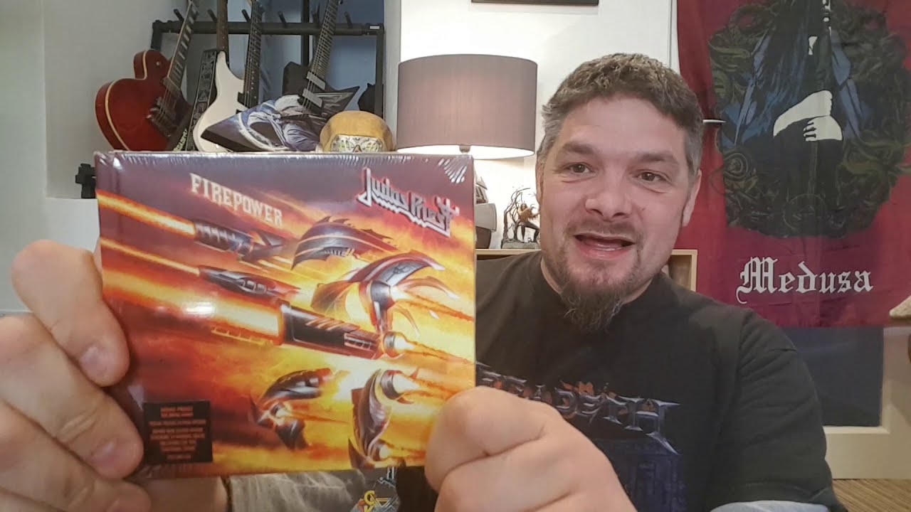 JUDAS PRIEST Firepower Deluxe Edition (распаковка)