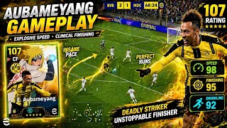 NEW Aubameyang PES 18 BEST STRIKER is BACK🤯- EXPLOSIVE CF GAMEPLAY Review eFootball 2026