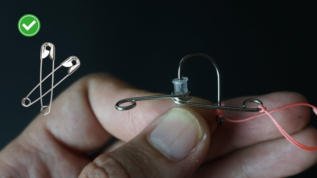 Unbelievable Fishing Hacks Using Safety Pins to Up Your Game! 🎣 YouTube