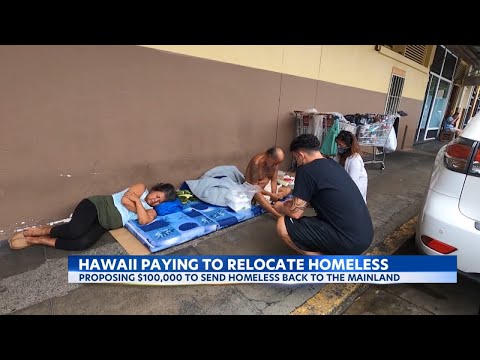 Hawaii Plans To Relocate Homeless Back To The Mainland With Their Families