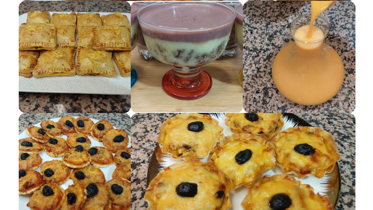 شهيوات رمضان وغير بعجين واحد حضري ألذ الفطائر وتحلية وعصيربمكونات بسيطة ياسلام 