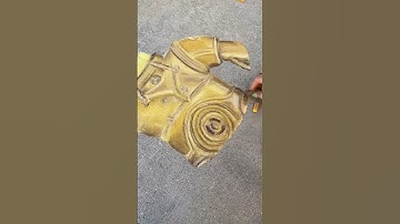 May the Fourth Be With You! C-3PO in sidewalk chalk.  #chalkart #starwars #starwarsday