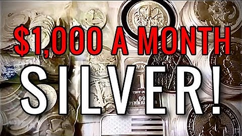 Buying $1,000 Silver (& Gold) Every Month Compound Effect Over 10 Years! (GIVEAWAY)