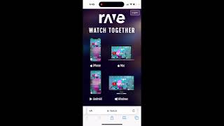 كيفية تنزيل تطبيق RAVE على جهاز iPhone screenshot 2