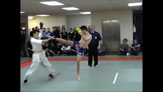 Kyokushin Yellow Belt vs Muay Thai