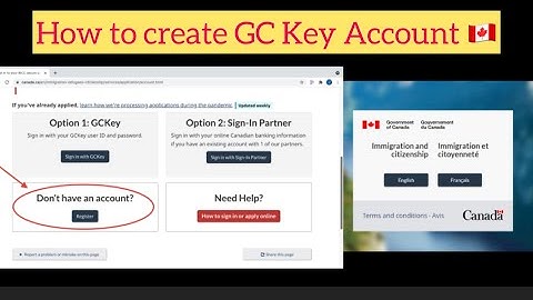 🇨🇦New Update-MFA || How to Create Gc Key Account ? 🇨🇦 #subscribe #canada #gc key #immigration