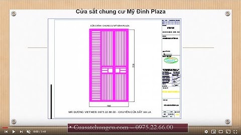 Top 30 mẫu cửa sắt chung cư tinh xảo nhất năm 2020