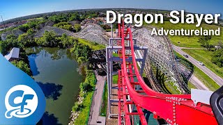 Dragon Slayer (Knight side) on-ride 4K POV Adventureland