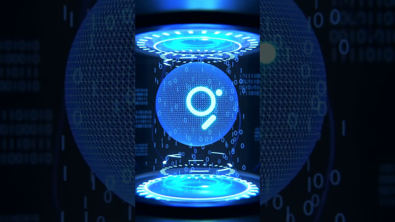 Crypto logo 3D modeling and animation process in Blender