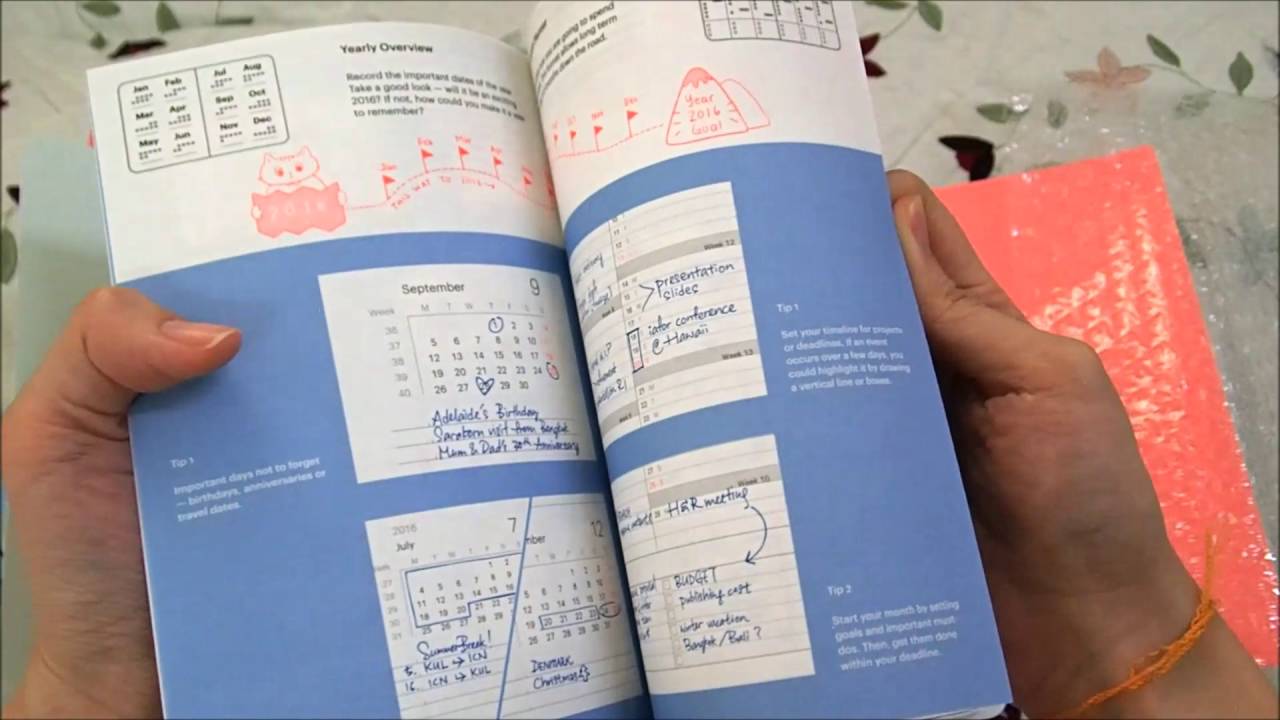 Mossery's Half-Year Planner