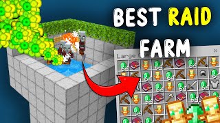 New Raid Xp Farm In Minecraft Bedrock 1.21