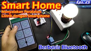 Menyalakan Peralatan Listrik Dengan Smartphone Berbasis Arduino – Tutorial Arduino Keren screenshot 3