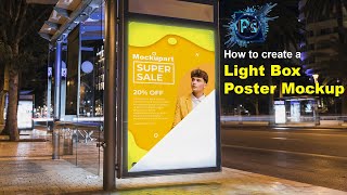 How to make street billboard mockup | Photoshop Mockup Tutorial