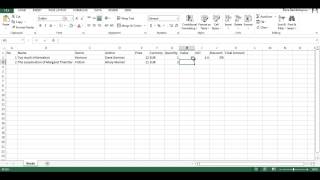 Video Excel- Homework