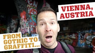 Graffiti to Gothic in Vienna, Austria, all on about $60 a day... by The Nomad Experiment 437 views 4 years ago 8 minutes, 15 seconds