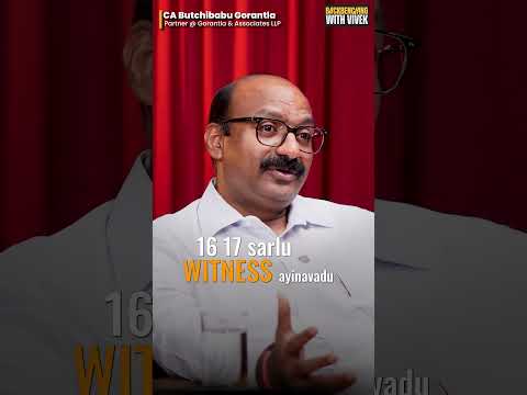 Witness to Accused ? 😮| Ft Butchibabu Gorantla | Telugu Podcast