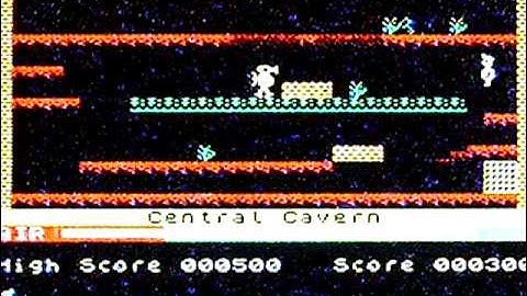 Manic Miner on Sinclair ZX Spectrum. Gameplay & Commentary