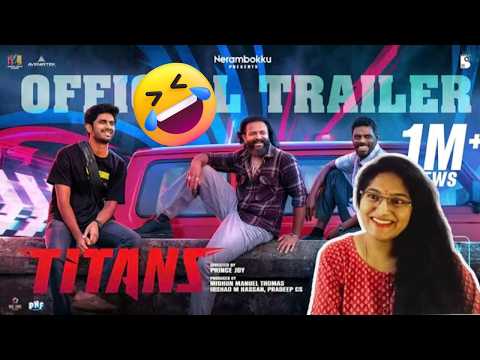 TITANS OFFICIAL TRAILER REACTION | JAYASURYA | VINAYAKAN | PRINCE JOY | NERAMBOKKU | DAWN VINCENT